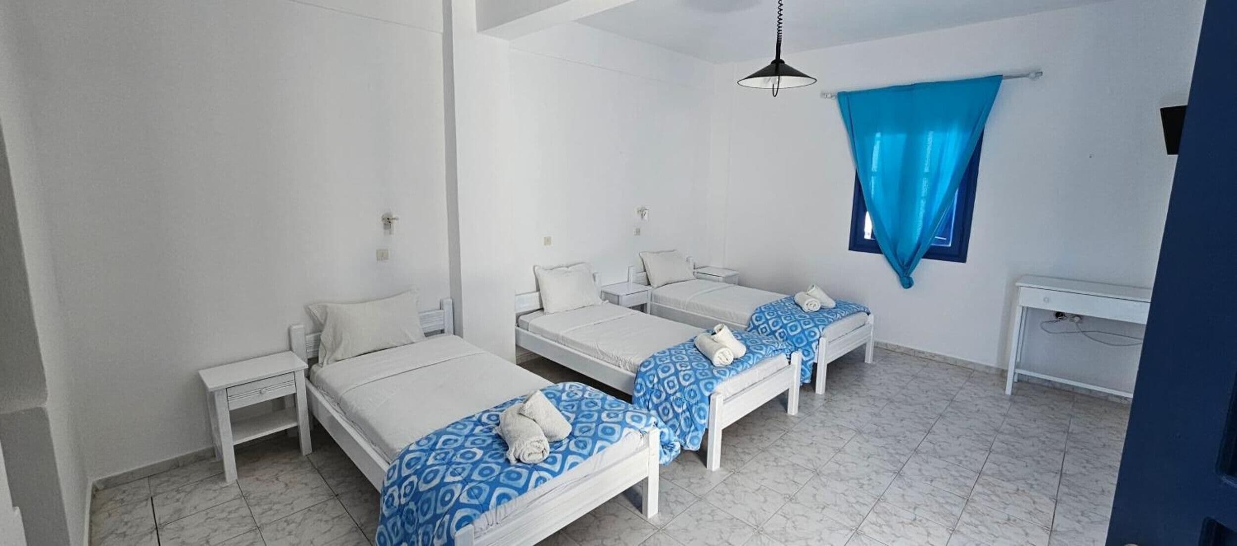 1 habitación y ropa de cama 