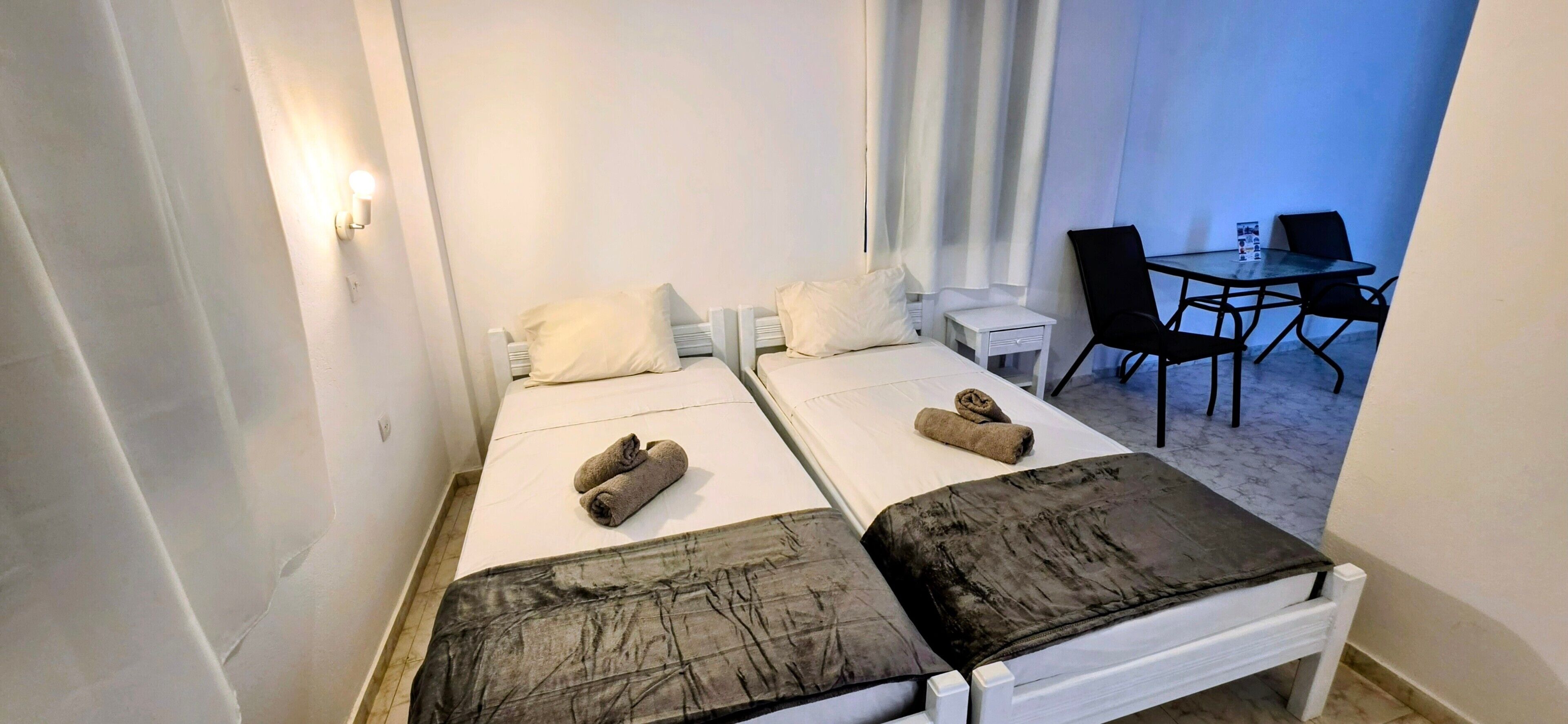 1 slaapkamer, beddengoed