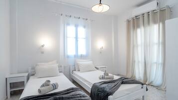 1 slaapkamer, beddengoed