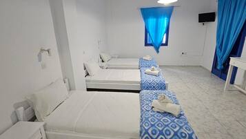 1 quarto, roupa de cama