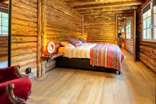 Bangalô | 3 quartos, individualmente mobiliados, roupa de cama