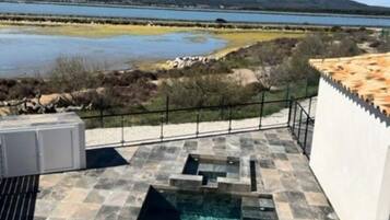 Indoor pool, outdoor pool
