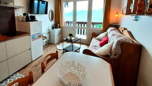 Living area - Apartment in Les Coches Near Mont Blanc (La Plagne-Tarentaise)