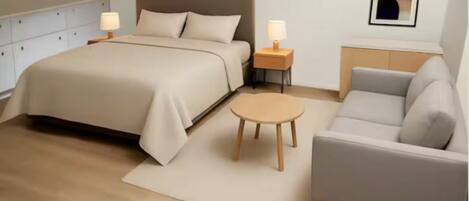 1 bedroom, iron/ironing board, Internet, bed sheets