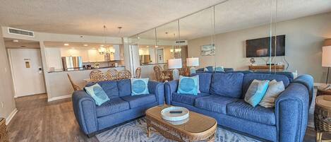 Televisión, futbolito, mesa de ping pong