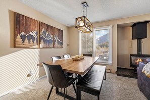 Dining - Key Condo Slopeside - Walk to Lifts, Pool/Hot Tub, Fantastic Views! (Keystone)
