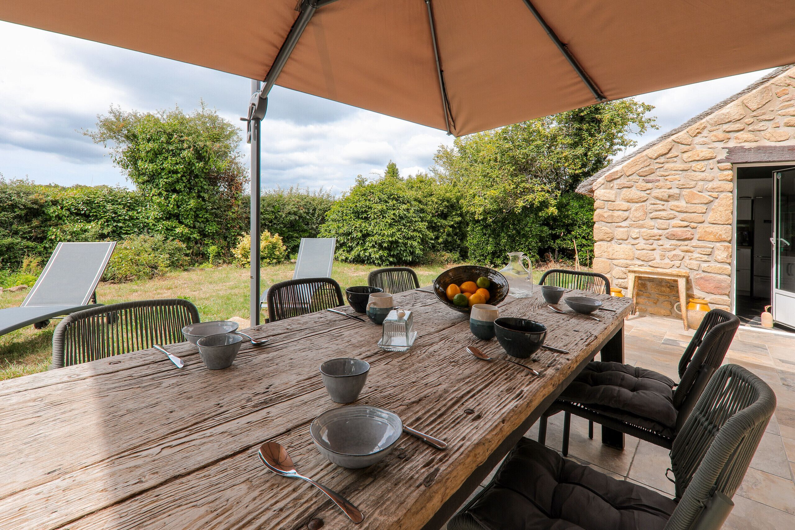 Restauration en plein air