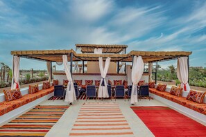 Area per ricevimenti all'aperto