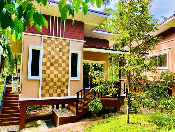 Maison familiale, 2 chambres, non-fumeur, vue sur le jardin | Terrasse/patio