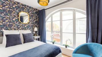 Literie hypoallergénique, surmatelas, décoration personnalisée