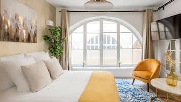 Apartamento | Zona de estar | Una Smart TV, Netflix, servicios de streaming, una oficina