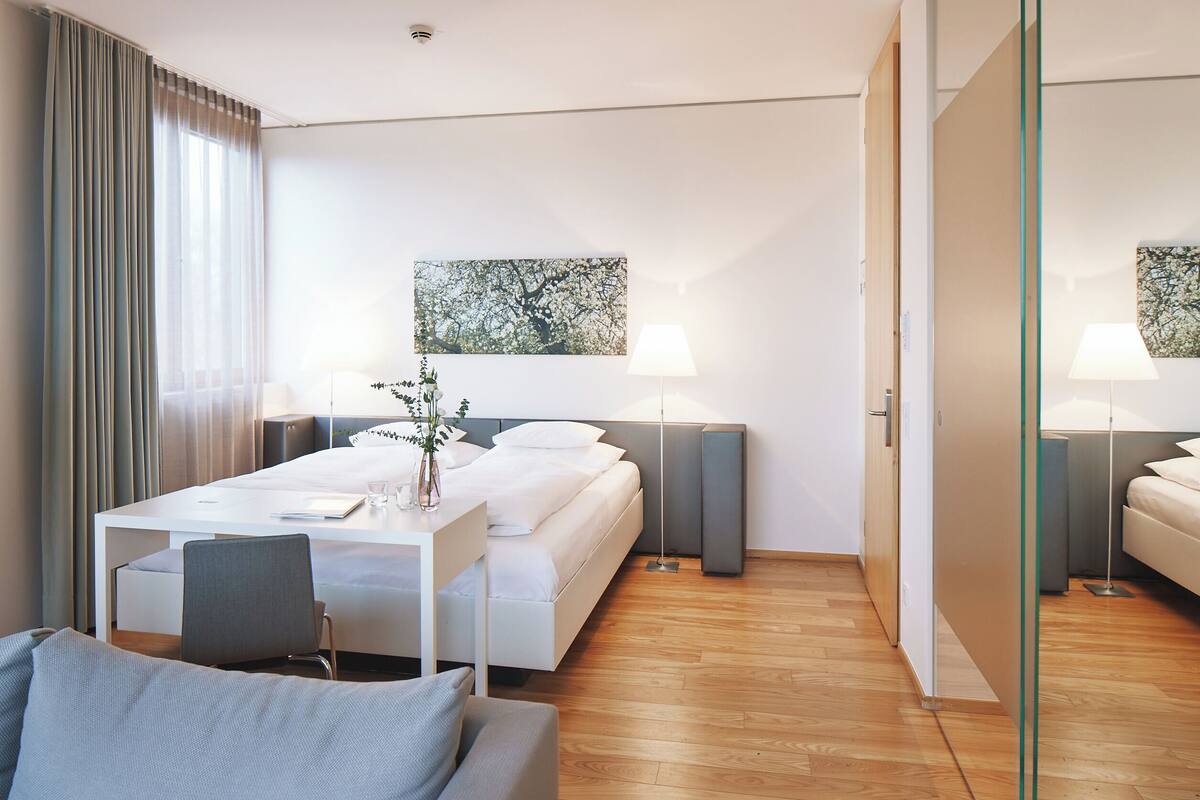 Superior Double Room | In-room safe, desk, laptop workspace, blackout drapes