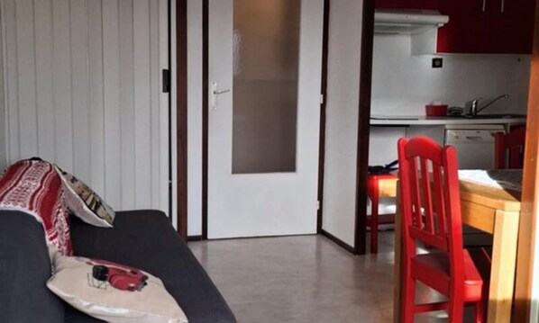 Living area - Alpe Dhuez Apartment Passeaux District (Huez)