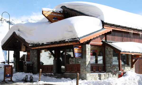 Exterior - VAL Thorens Charming 2 Rooms Cabin 4 People Ski-in/skis-out (Les Belleville)