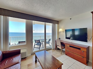 Smart TV, video games, ping pong - Harbour Beach Resort 803 | Pool-View Daytona Beach Condo (Daytona Beach)