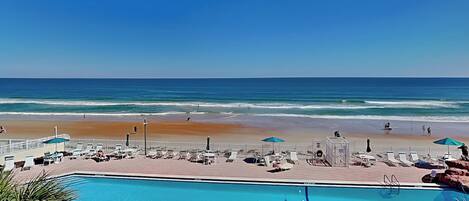 Una piscina climatizada