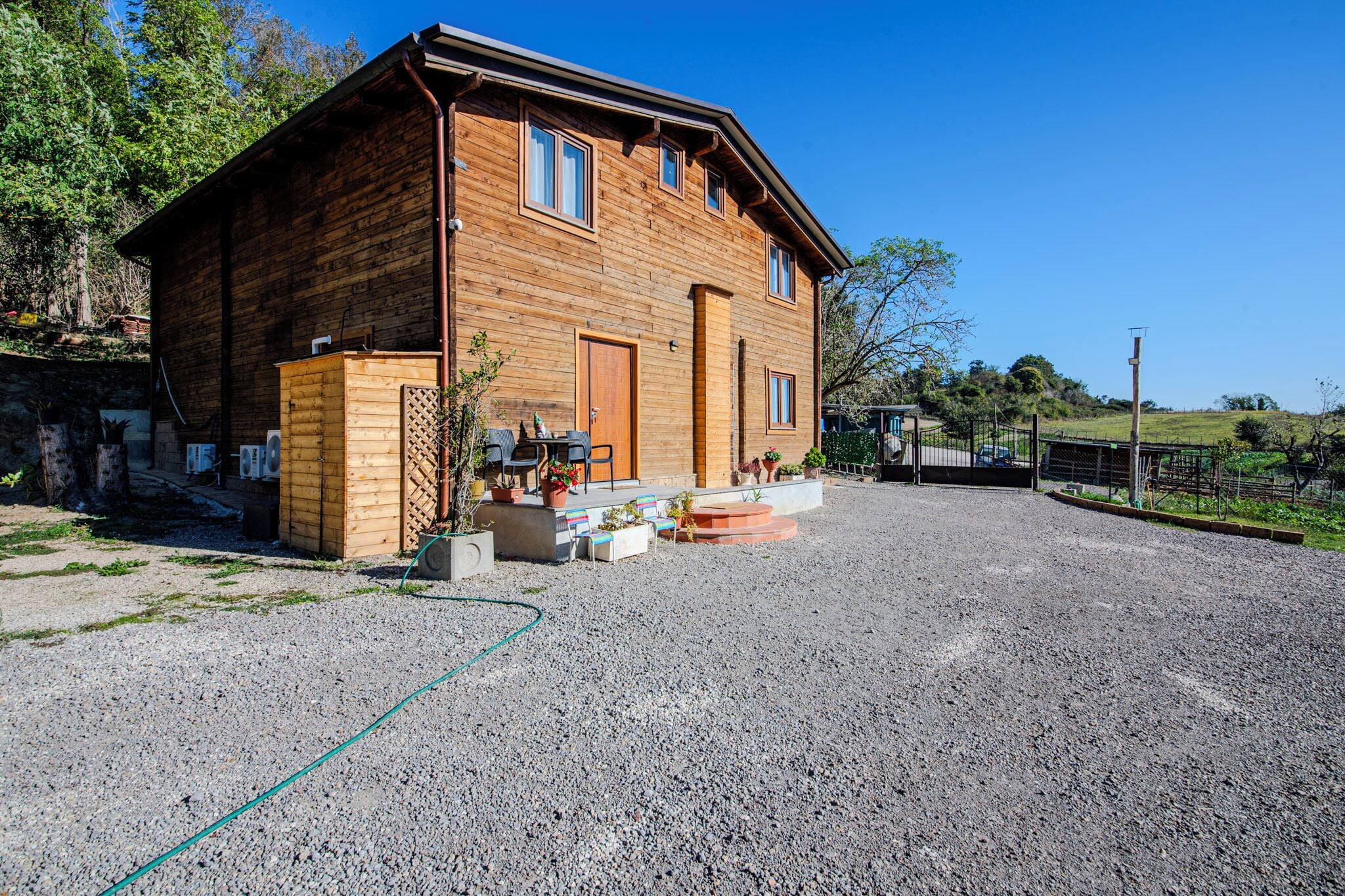 Facciata della struttura