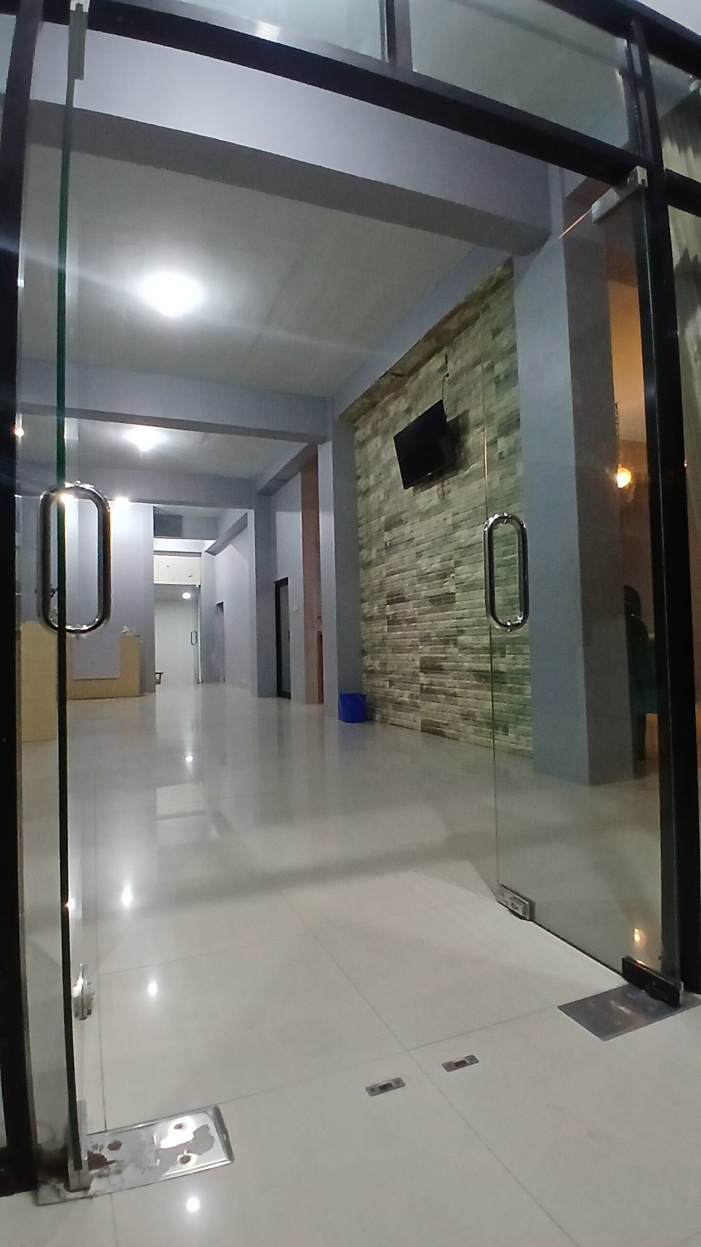 Majoituspaikan julkisivu