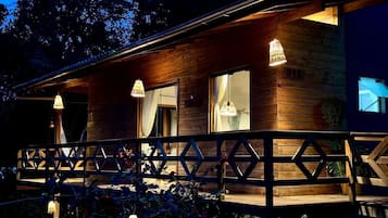 Front of property - evening/night