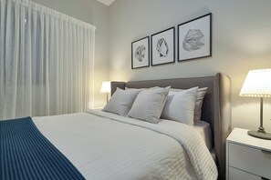 2 dormitorios, tabla de planchar con plancha, wifi y ropa de cama
