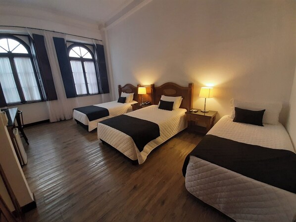 Free WiFi, bed sheets