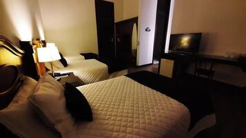 Free WiFi, bed sheets