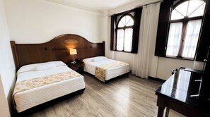 Free WiFi, bed sheets