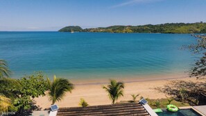 Blick von der Unterkunft