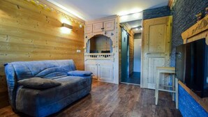 Living area - Studio for 2 People - Aconcagua - Plagne Centre (La Plagne-Tarentaise)
