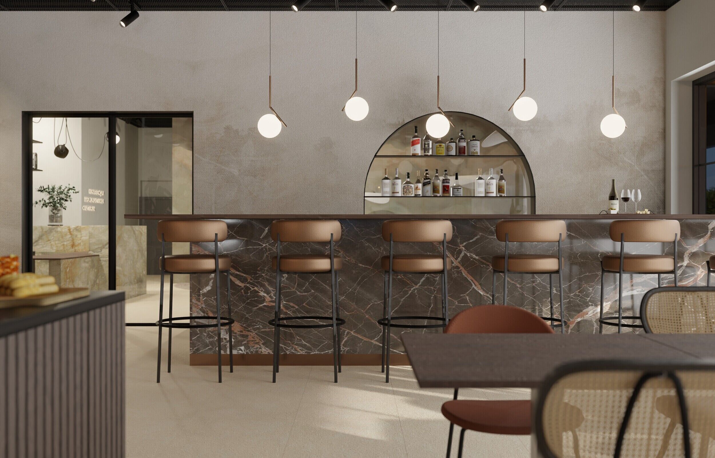 Bar (in der Unterkunft)