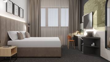 高級雙人或雙床房 | 書桌、免費 Wi-Fi