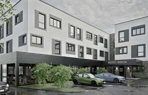 Fachada del alojamiento