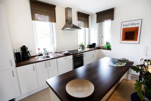 Kühlschrank, Ofen, Herdplatte, Geschirrspüler