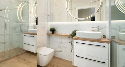 Sunny Apartment with Balcony | Parking and Work Space