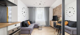 Betonowa 4 Czeladź | Brick Cozy Apartment | Remote Work