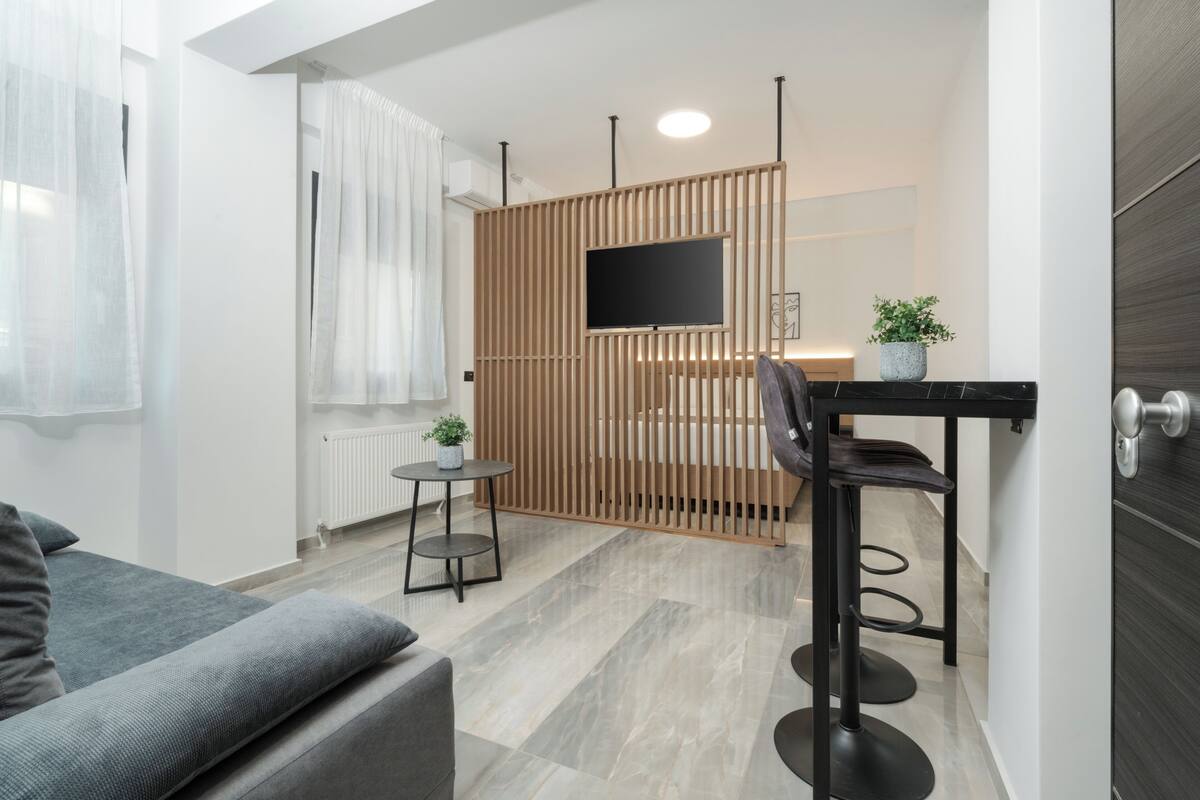 شقة إستديو عائلية | منطقة المعيشة