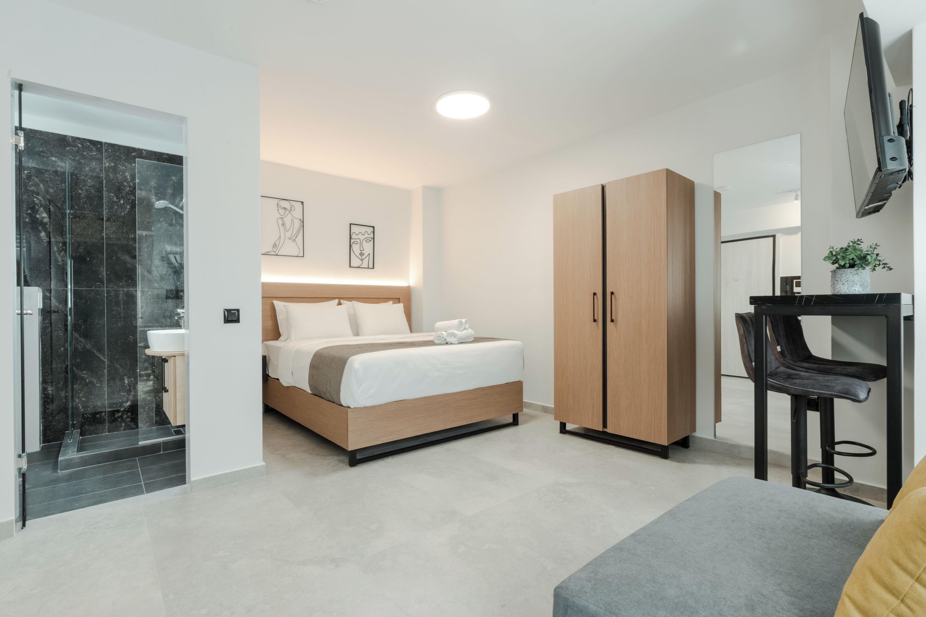 Studio Grand | Bàn ủi/dụng cụ ủi quần áo, truy cập Internet không dây miễn phí 