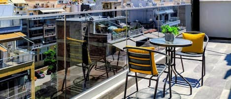 King suite with balcony | Terrace/patio