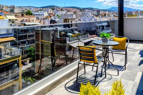 King suite with balcony | Terrace/patio