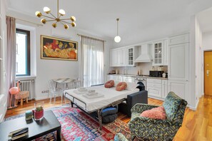 1 Schlafzimmer, Bügeleisen/Bügelbrett, kostenloses WLAN, Bettwäsche