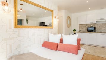 Apartment, Gartenblick | Wohnbereich