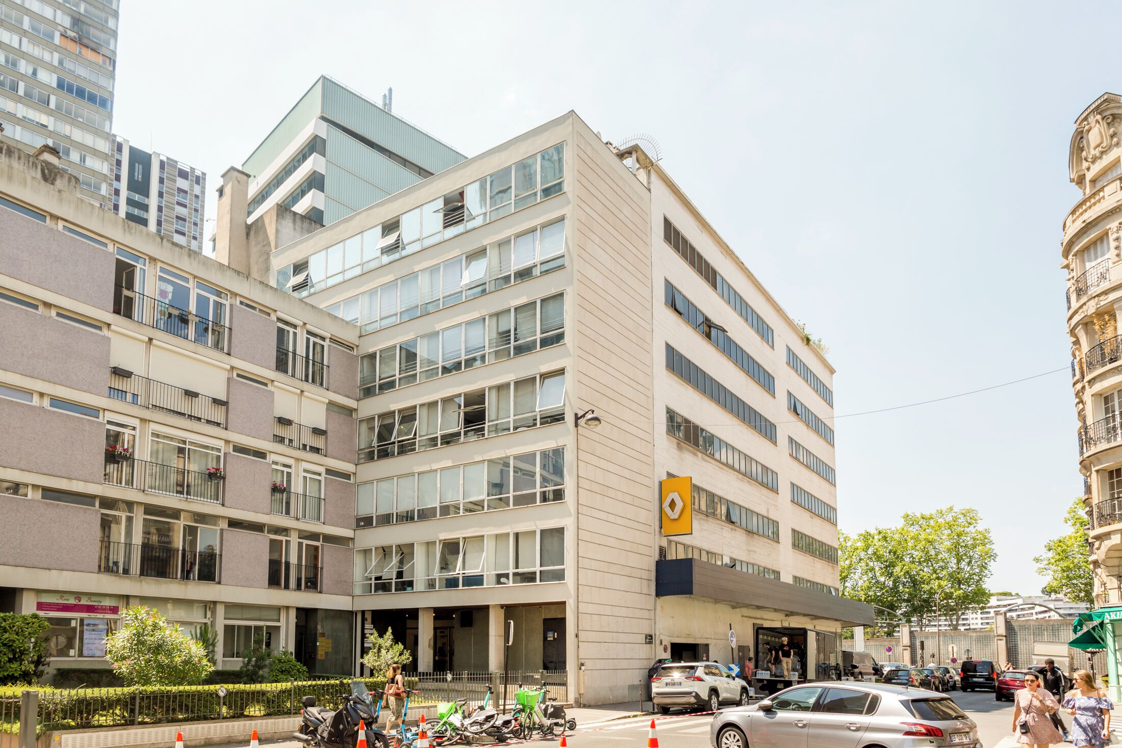 Façade de l’hébergement