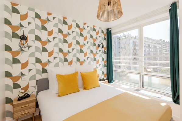 Hypo-allergenic bedding, pillow-top beds, individually decorated