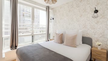 Apartment, Gartenblick | Allergikerbettwaren, Pillowtop-Betten, individuell dekoriert