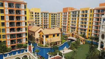 Apartamento, 1 habitación, accesible para personas con discapacidad, balcón | Exterior