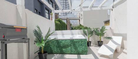 Enceinte de l’hébergement