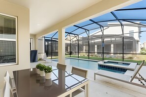 Piscine chauffée