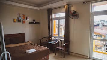 Deluxe Double Room, City View | Desk, laptop workspace, free WiFi