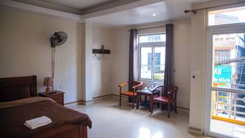 Classic Double Room, City View | Desk, laptop workspace, free WiFi