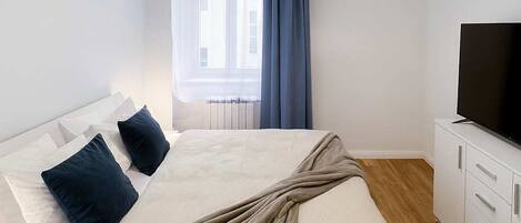 2 camere, ferro/asse da stiro, culla da viaggio, Wi-Fi